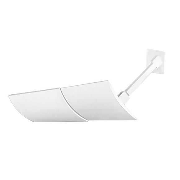 Toystoory Deflector de aire acondicionado, juego de deflector de viento antidirecto para parabrisas de aire acondicionado ajustable, engrosado Suministros térmicos Lustroso