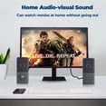 thumbnail image 4 of Altavoz para computadora ROSON de tamaño compacto con conector USB para auriculares, 4 of 7