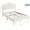 Beige, variant on Twin/Full/Queen Size Velvet Princess LED Bed Frame - Adjustable Headboard & Footboard, Wooden Slats Support, No Box Spring Needed
