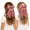 Dusty Pink, variant on Back to School Signature Long Tail Grosgrain Hair Bows 2 Pack with Alligator Clips, Black