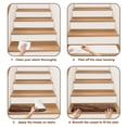 thumbnail image 6 of Stair Treads Non Slip Indoor for Wooden Steps, Retro Wood Grain 7 Pcs Stair Mats for Kids Elders Dogs, 8 x 30 Inch Rustic Farmhouse Wooden Board Brown Carpet Treads Runner Rugs for Staircase, 6 of 9