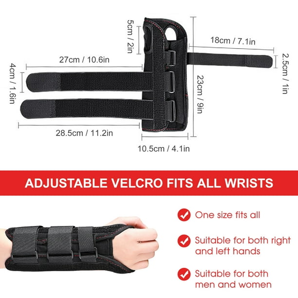 Walmeck 1pc Carpal Tunnel Wrist Splint Wrist Support Brace for Wrist and  Hands 