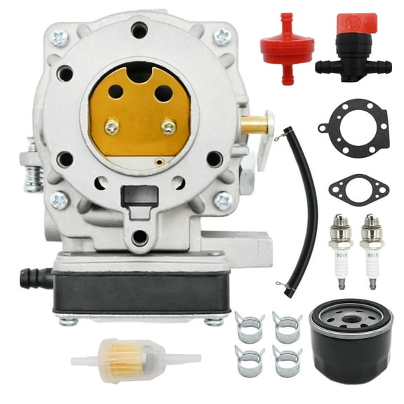Anxingo 693480 Carburetor Tune up Kit Replacement for brigs-straton 422442 422445 422447 Engine Lawn Tractor