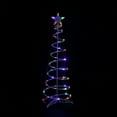 thumbnail image 1 of Northlight Arbre de Noël Extérieur en Spirale à DEL - 4 Pieds - Lumières Multiples, 1 of 6