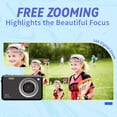 thumbnail image 6 of InsCrazy Digital Camera 1080P High-definition Digital Camera 2.4-inch Multifunctional Student Entry- CCD Camera Portable Festival Gift, 6 of 8