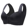 thumbnail image 3 of Entyinea Bra for Women Cooling Comfort Wireless Convertible T-Shirt Bra Z4-Black 48, 3 of 5