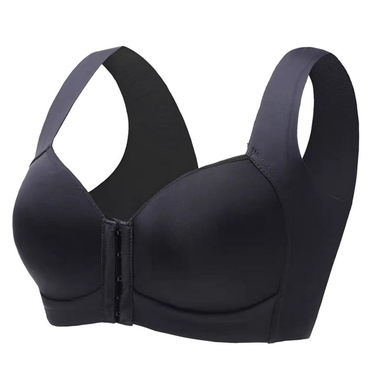 Entyinea Bra for Women Fashion Comfort Sports Bras Z4-Black 38 