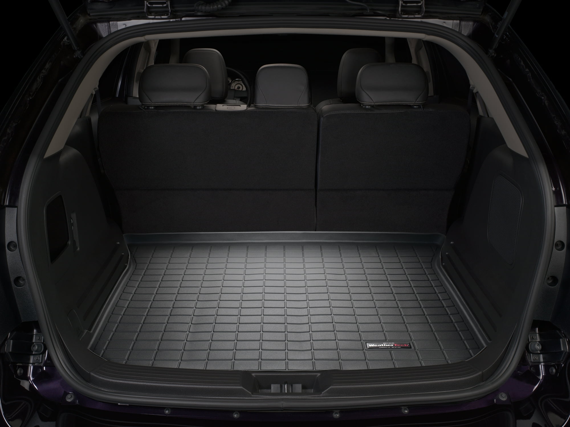 WeatherTech Cargo Trunk Liner compatible with Edge, MKX - Behind 2nd Row, Black