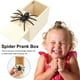thumbnail image 2 of Caja de broma de araña, Juguetes Divertidos de madera, caja feliz sorpresa, broma práctica, regalos de Halloween para amigos, novedad, 2 of 3
