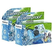 Disposable QuickSnap Waterproof Pool Underwater 35mm Camera, Pack of 2