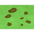 thumbnail image 1 of Ahgly Company Machine Washable Indoor Rectangle Transitional Emerald Green Area Rugs, 8' x 12', 1 of 7