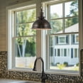 thumbnail image 5 of Kira Home Belle 14" Modern Industrial Pendant Light, Adjustable Hanging Height, Oil Rubbed Bronze Finish, 5 of 8