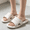 White, variant on Shower Shoes for Women Men,Comfortable Quick Drying Pool Slides,Non-Slip Beach Sandals Arch Support Bathroom Slippers