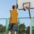 thumbnail image 5 of Xecao Honey Bee Gnomes print basketball shirt for both men and women, a unisex basketball jersey perfect for theme parties-X-Large, 5 of 6