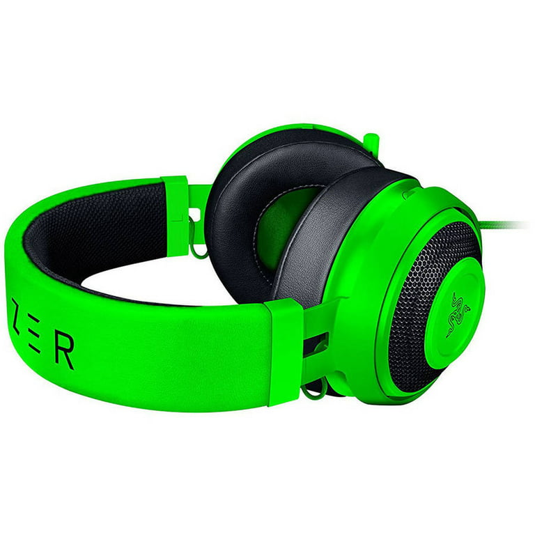 Razer Kraken Pro V2 Gaming Headset with Retractable Microphone PC, Xbox One and Green - Walmart.com