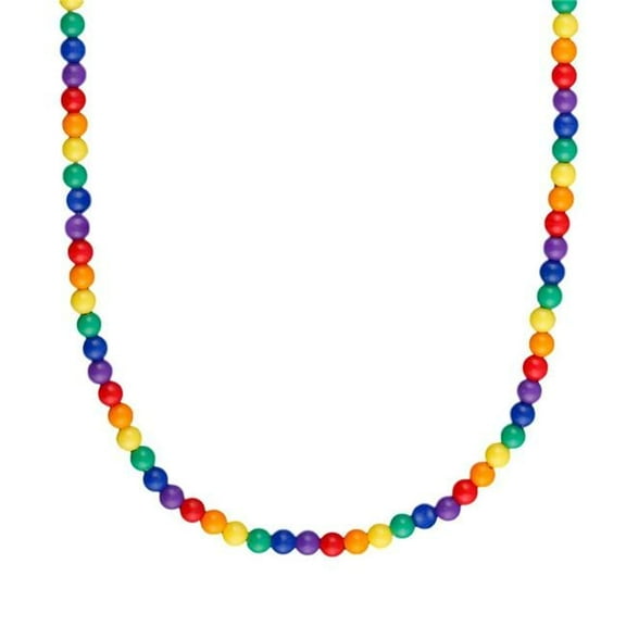 Blinkee NLURBN-RNBW Non Light Up Rainbow Beads Necklace