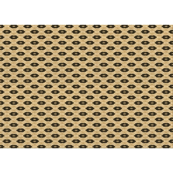 Ahgly Company Indoor Rectangle Patterned Red Dirt Brown Area Rugs, 3' x 5'