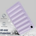 thumbnail image 4 of Allytechgroup Protective Case for Samsung Galaxy Tab A7 10.4" 2020/2022 T505 T500 T509, Shockproof Puffy Bumper Cover with Soft Flexible Back, Lightweight Stand Case for Women & Kids, Lightpurple, 4 of 7