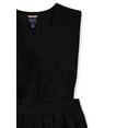 thumbnail image 2 of Girls School Uniform V-Neck Pleated Jumper, Sizes 4-20 & Plus, 2 of 3