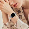 thumbnail image 4 of WFEAGL WFEAGL Slim Apple Watch Bandtainless Steel Strap Replacement 42mm 44mm 45mm Silver, 4 of 7