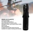 thumbnail image 4 of Nocks Replacement,  Accessory 100pcs Archery  Nock  for ID 6.2mm Carbon Shafts Black, 4 of 7