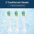 thumbnail image 3 of Inadays Electric Toothbrush IPX7 Waterproof Automatic Sonic Toothbrush USB Rechargeable 5 Models with Replacement Heads Brush Heads, 3 of 6