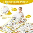 thumbnail image 3 of Pioneer Flower Floral Print Pattern Toddler Nap Mats for Kids Preschool,Sleeping Mat Bag or Kids,Toddler Sleeping Bag,Toddler Nap Mat or Daycare, 3 of 6