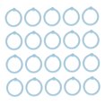 thumbnail image 2 of 40 Pcs Anneaux de Reliure Multifonctions Multiples Couleurs Trou Rond Feuille en Vrac Papier Anneaux Simplesbleu, 2 of 8