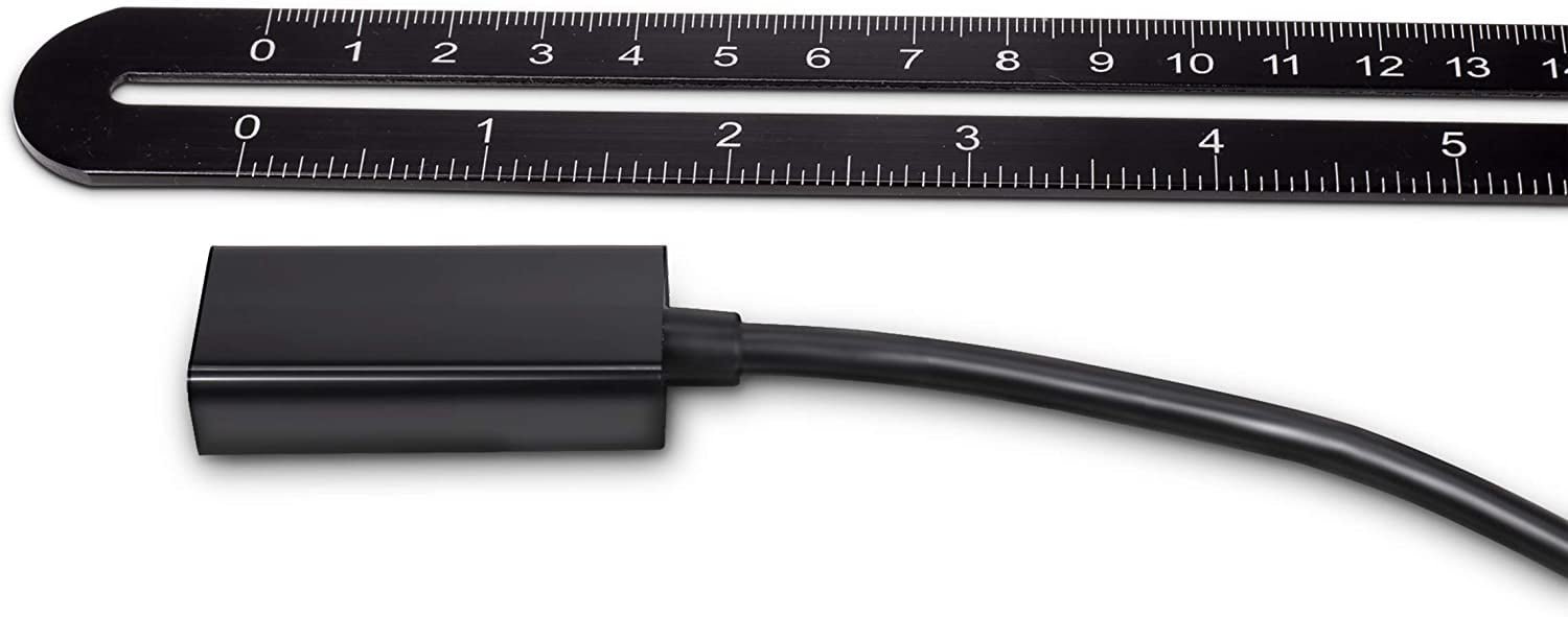 THE CIMPLE CO - Black Thunderbolt Mini DisplayPort DP to HDMI - High Speed Cable Adapter 10 Pack