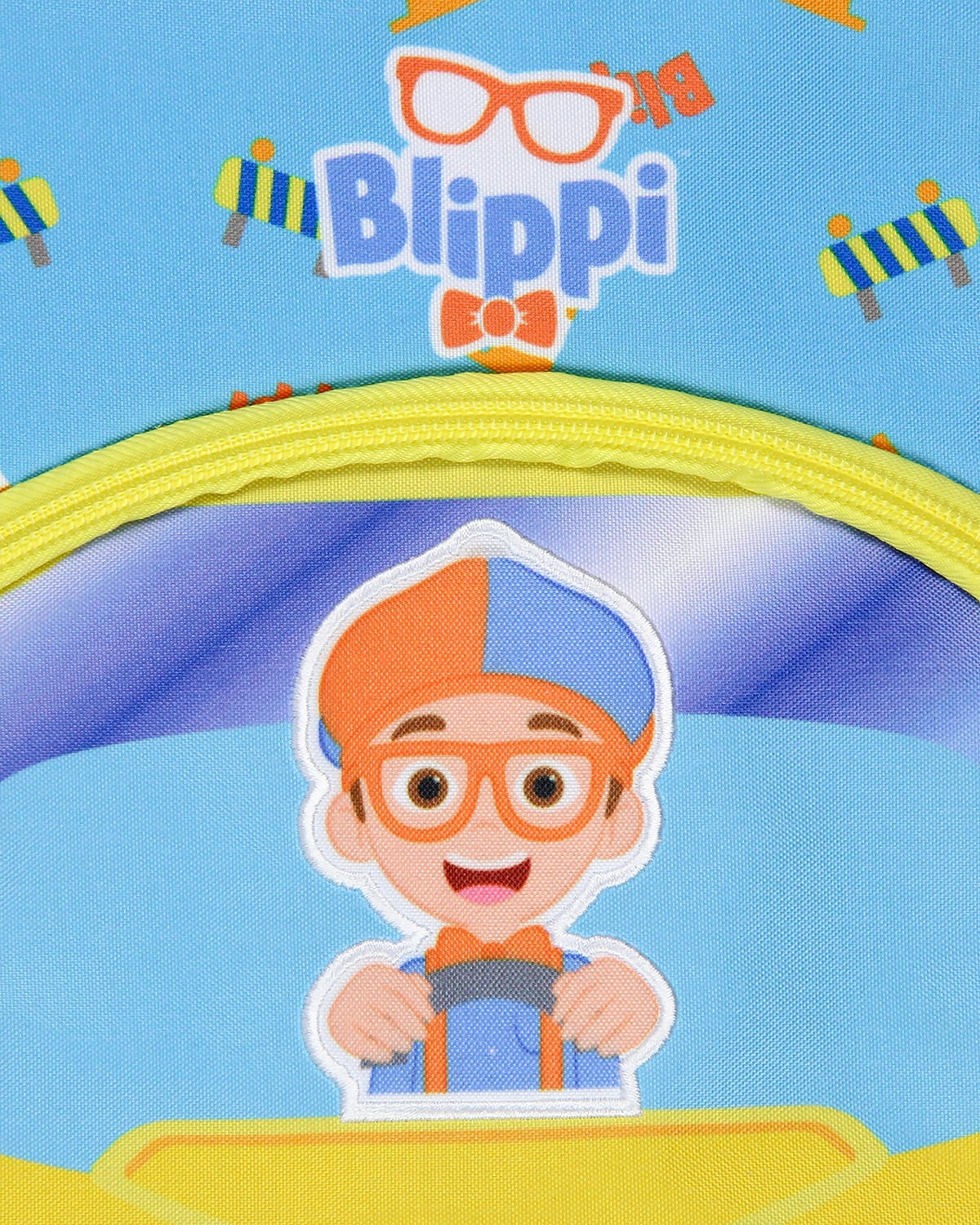 Blippi Kids Lunch Box Joy Ride School Insulated Lunch Bag Tote For Hot And Cold Food, Drinks, And Snacks 10"