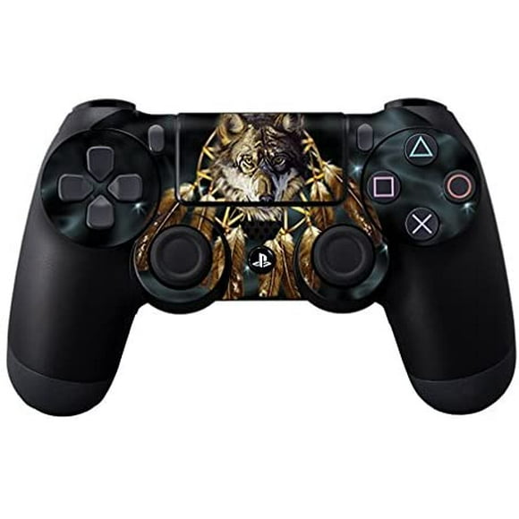 MightySkins Skin Compatible with Sony PS4 Controller - Wolf Dreams | Protective, Durable, and Unique Vinyl Decal wrap Cover | Easy to Apply, Remove, and Change Styles | Made in The USA