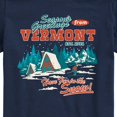 thumbnail image 3 of Instant Message - Season's Greetings From Vermont Short Sleeve Graphic T-Shirt, 3 of 6