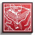 thumbnail image 4 of O3 Design Studio Bras?lia Paper Cut Map by White 12x12 inches Paper Art, 4 of 5