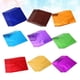 thumbnail image 3 of 900 unidades de papel de aluminio de colores, práctico papel para envolver té, regalo, comida, chocolate (100 unidades por paquete, superficie brillante, colores mezclados), 3 of 4