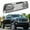 W/ Lights, variant on Kojem Front Hood Bumper Grille Grill Guard Cover for 2010-2018 Dodge Ram 2500 3500 4500 5500 Shell Big Horn Horizontal Style with Lights