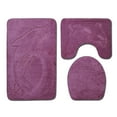 thumbnail image 1 of Bearachild 3x juegos de alfombras de baño fáciles de instalar impermeables antideslizantes multifuncionales respetuosos con el medio ambiente Decoración del hogar PJ210906-A001, 1 of 6