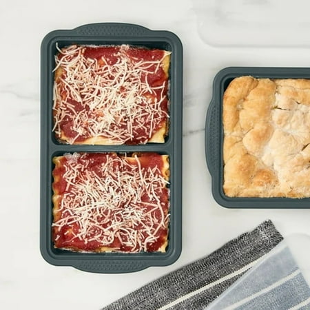 MIU Silicone Freezer Trays with Lids, 5-Pack – Flexible BPA-Free Silicone Freezing Molds for Meal Prep, Baby Food, Sauce & Herb Storage, Stackable Freezer Containers