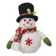 thumbnail image 3 of Figura de muñeco de nieve navideño, muñeco luminoso, muñecos de peluche navideños, muñecos de peluche navideños para regalos de fiesta, regalos creativos para, 3 of 8