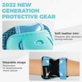 thumbnail image 4 of BOSONER Kids/Youth Knee Pad Elbow Pads Guards Protective Gear Set for Roller Skates Cycling BMX Bike Skateboard Inline Skatings Scooter Riding Sports, 4 of 8