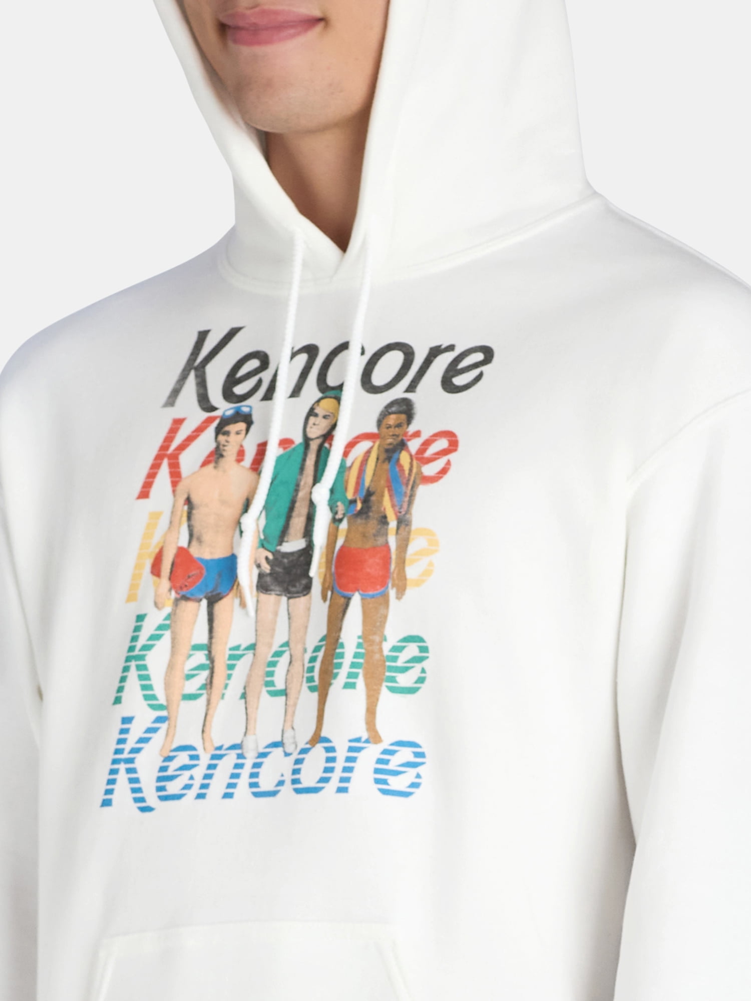 Barbie Men's and Big Men’s Kencore Graphic Hoodie, Sizes S-3XL