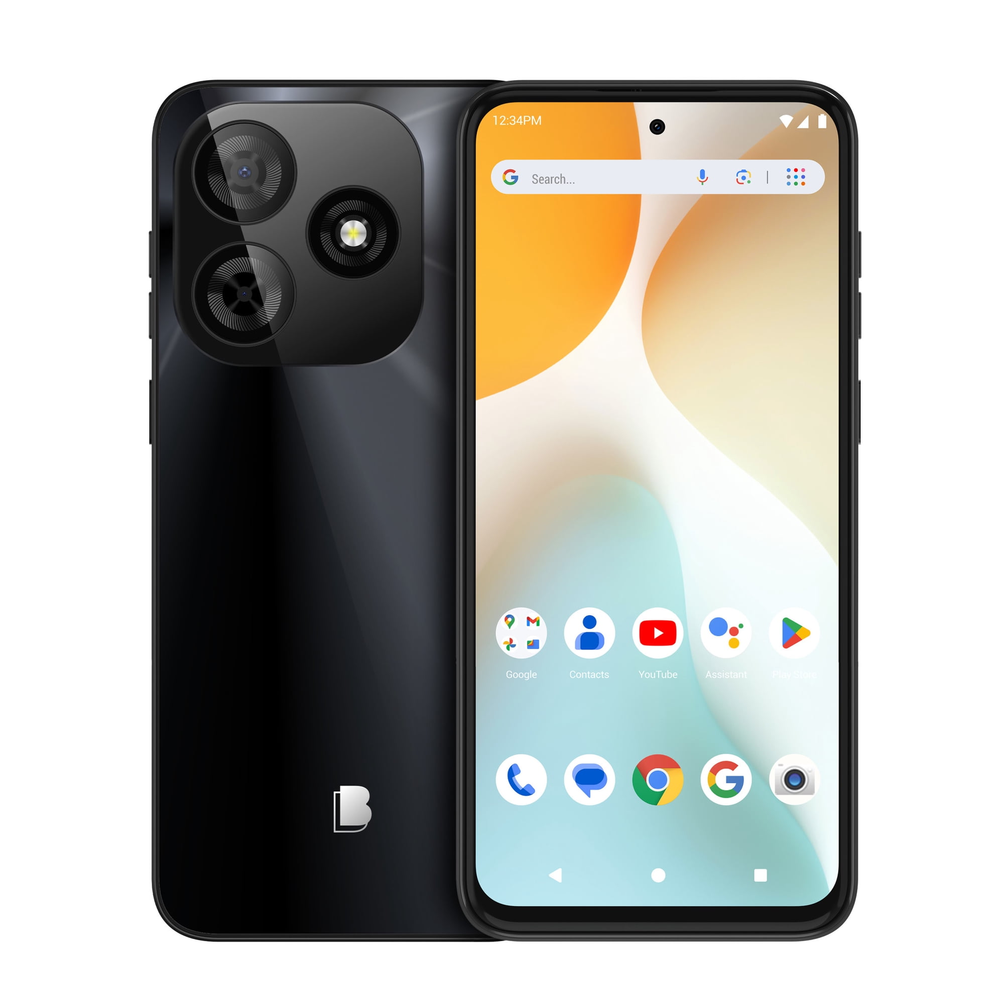 BLU G65L G1130WW 128GB GSM Unlocked Android Smartphone - Black