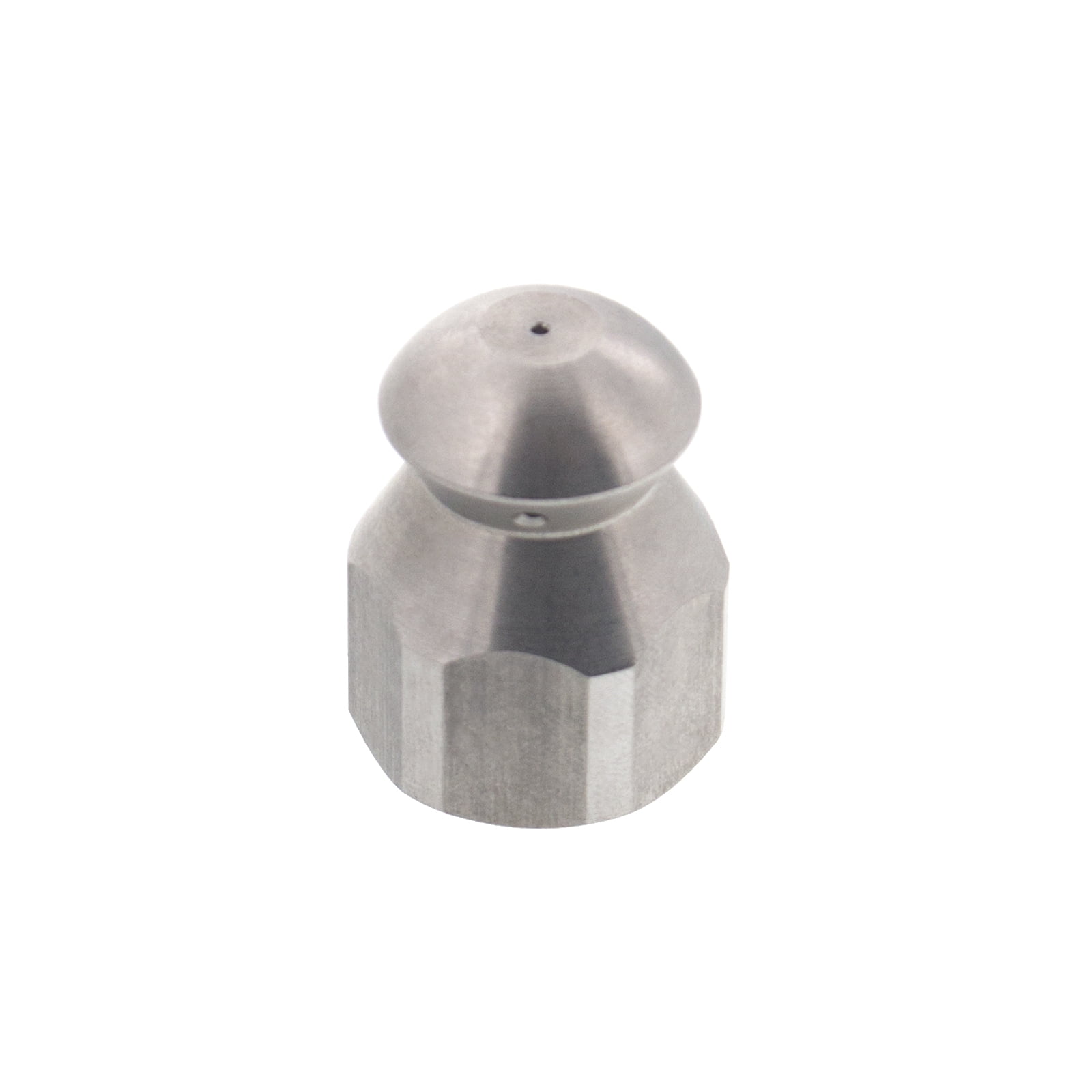 Erie Tools Button Nose 1/4' Sewer Jetter Drain Cleaning Nozzle 6.0 Orifice Size