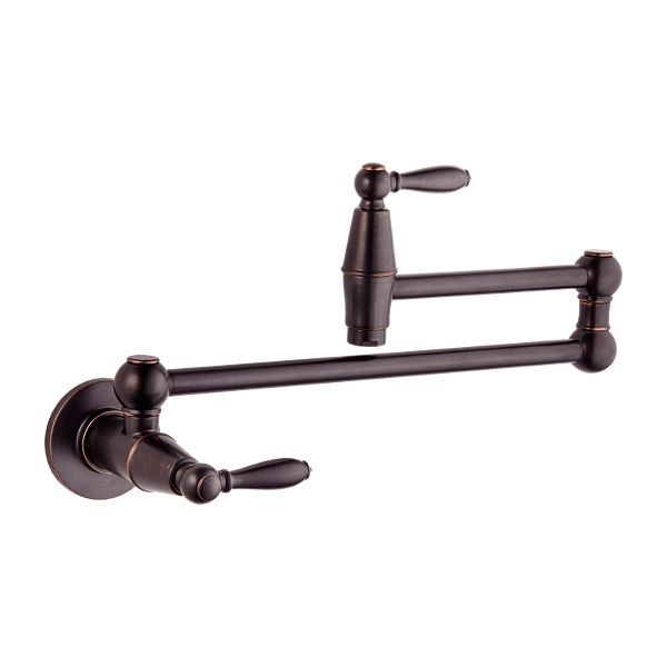Port Haven Pot Filler Faucet in Tuscan Bronze