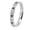 Silver, variant on Cubic Zirconia Rings for Women Men Couples 3mm Gemstone Matching Band Silver Rose Gold Plated Stainless Steel Dainty Gifts Promise Wedding Jewelry Silver Size 5