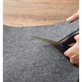 thumbnail image 2 of 1/3" Thick Non-slip Premium Grip Reduce Noise Carpet Area Rug Pad - Grey 12' x 13', 2 of 4