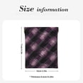 thumbnail image 3 of Leather Change Purse 4.3×3.9in Small Storage Bag Automatic Closure Anti-Stain Easy To Clean, Small And Convenient Argyle Plaid Darkorchid_4, 3 of 8