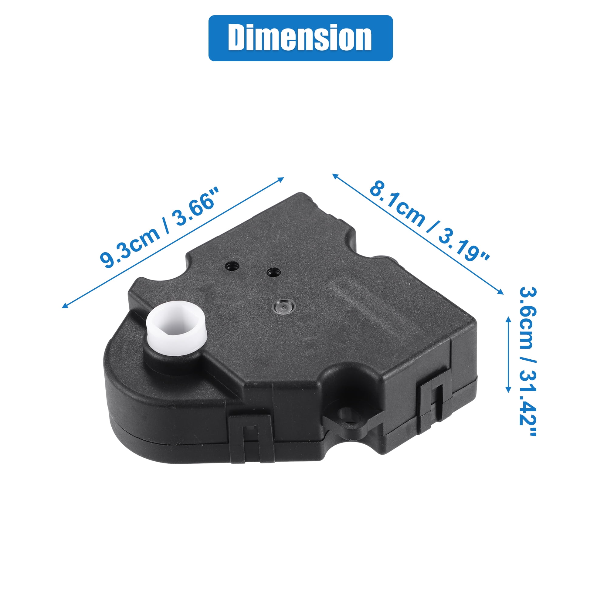 Unique Bargains 2pcs HVAC Air Door Actuator Heater Blend Door Actuator for Chevy