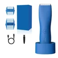 thumbnail image 1 of Blue Body Hair Trimmer Shaver for Men, Ball Trimmer for Groin/Pubic with Charging Dock,Ceramic Blade Body Groomer Electric Razor, 1 of 22