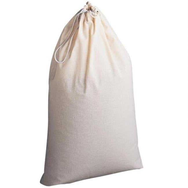 Extra Large Heavy Duty Laundry Bags 4 Packs of 100% Cotton Canvas Natural Cotton 