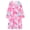 Pink Blue Gradient Unicorn Print, variant on Teen & Little Girls Long Sleeve Nightgown Soft Knit Sleepwear Black Tiny Purple Floral Print Loose Crew Neck Nightdress Pajama Size 6